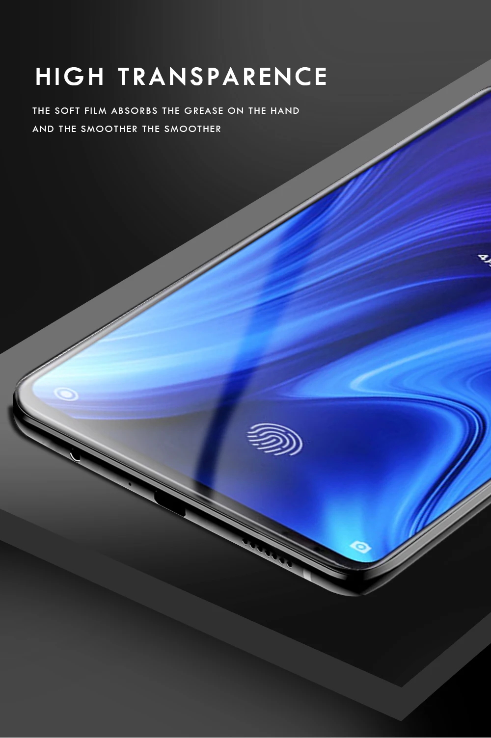Передняя+ задняя защитная пленка для Xiaomi Mi 9T гелевая 3D Защитная пленка для экрана redmi k20 pro Гибкая Гидрогелевая пленка