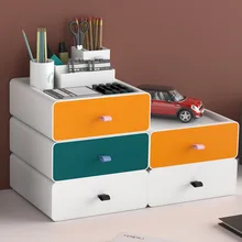 Multi-camada caixa de armazenamento de desktop rack de escritório gaveta caixa de armazenamento desktop artigos diversos organizador caixas de jóias cosméticos organizador caixas