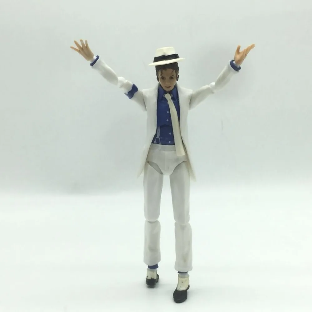 Michael Jackson Action Figure Moonwalk Statue PVC 17cm/6.6'' Collection  Toys Gift