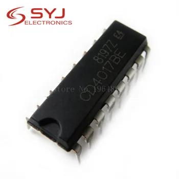 

10pcs/lot CD4017BE CD4017B CD4017 DIP-16 In Stock
