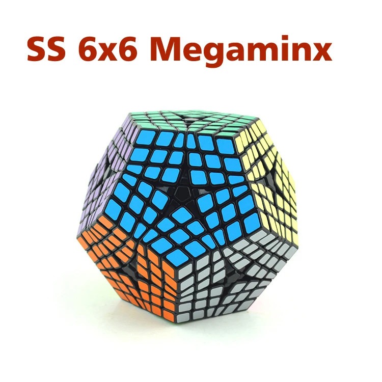 Shengshou 6*6 Kilominx черный/белый Cubo Magico Teraminx Прямая поставка