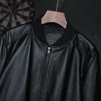 Genuine Leather Jacket Men Leather Jackets 100% Cowhide Male Coat Skin Clothing Autumn Asian Size 5XL Wholesale Drop Shipping 3 Genuine Leather Jacket Men Leather Jackets 100% Cowhide Male Coat Skin Clothing Autumn Asian Size 5XL Wholesale Drop Shipping 3