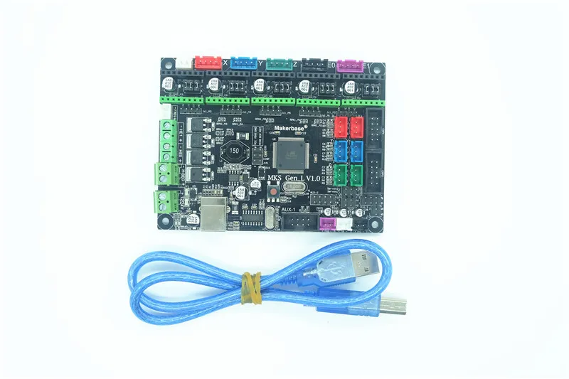 Плата для платы MKS замены RAMPS & MEGA 2560 R3 12864 ЖК контроллер 5 шт. драйвер A4988|Детали и