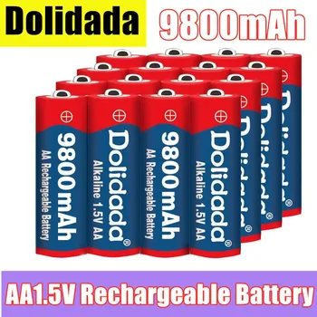 

AA1.5V Battery rechargeable battery 9800mah 1.5V New Alkaline Rechargeable batery for led light toy mp3