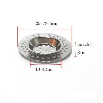 Сливной фильтр для раковины, сетка для стирки раковины, ситечко для раковины, сетка для волос для ванной комнаты, сливная пробка для ловли волос - Цвет: type 10