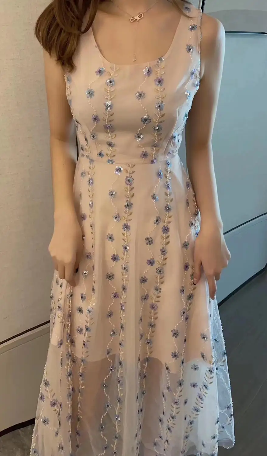 5 ярдов 8815# цветная Цветочная вышивка с блестками сетчатая кружевная ткань для распиловки вечернего свадебного платья