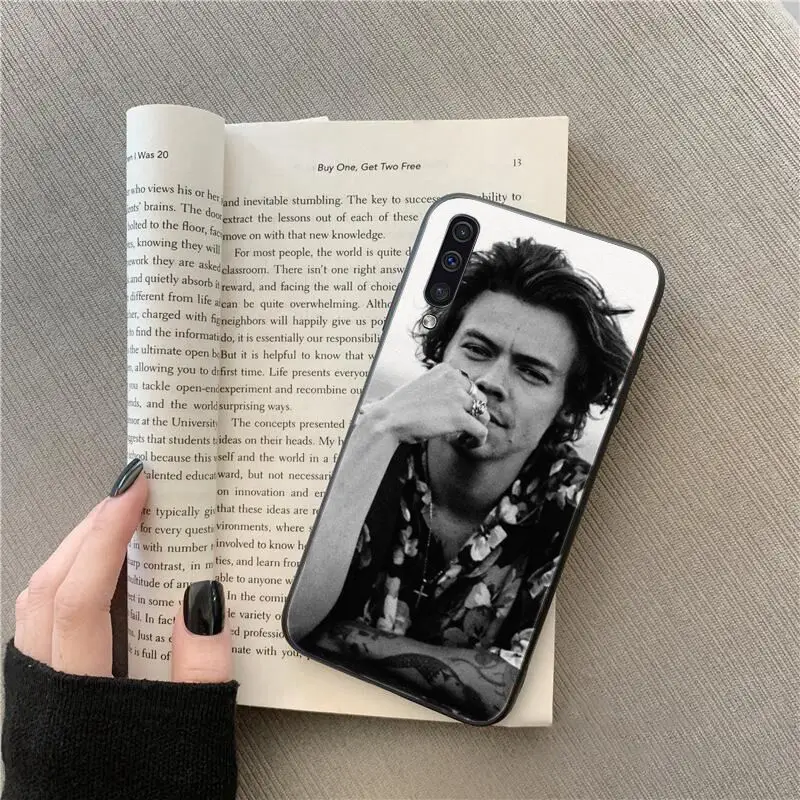 A4 Yinuoda Harry Styles» относиться к людям с доброте чехол для телефона для samsung Galaxy A7 A50 A70 A40 A20 A30 A8 A6 A8 плюс A9 - Цвет: A4