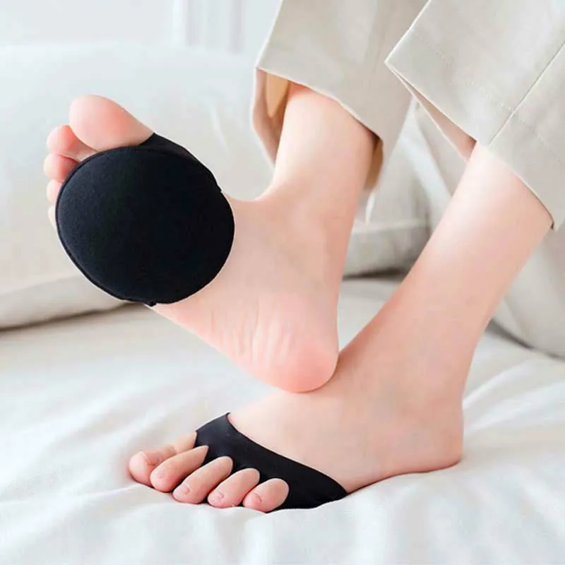 Five Toes Forefoot Pads For Women High Heels Half Insoles Calluses