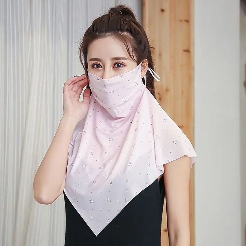 Лидер продаж уличная Ветрозащитная маска пылезащитные Зонт Ice Silk шеи Cover Protector Велосипеды уход за кожей лица маски, шарфы