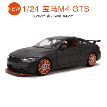 

1:24 high simulation BMW M4 GTS tail version simulation alloy car model toys for children gift