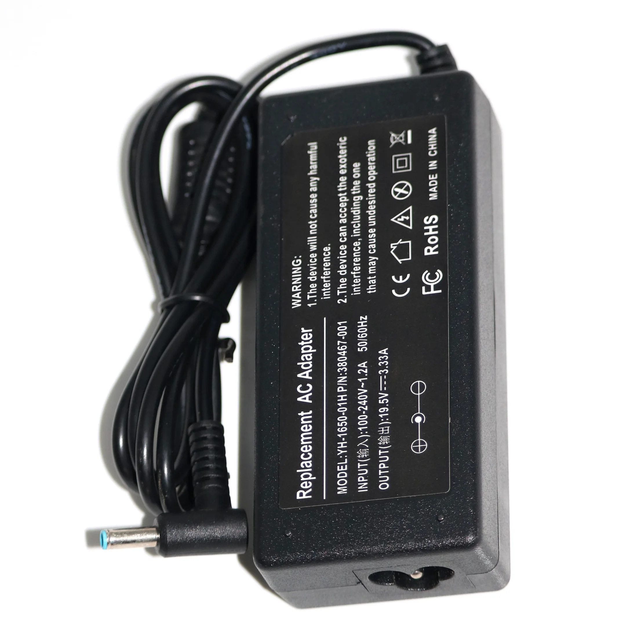 19.5V 3.33A 65W AC Power Adapter Charger Power Supply for HP 710412-001 PA-1650-32HH 753559-001 19.5V 3.34A