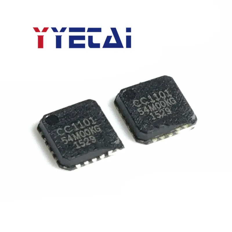 1 Pz Cc1101 Cc1101Rtkr Ricetrasmettitore Muslimrf Chip Di Radiofrequenza Qfn20