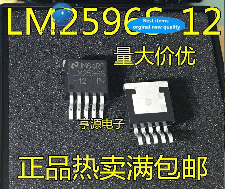 Новый и оригинальный домашний импульсный регулятор LM2596S LM2596S-12-100%-5 3 А 12 В 30 шт. 263 |