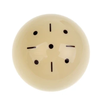 

Durable Black Dot Practice Training Billiard Pool Cue Ball 52mm 57mm