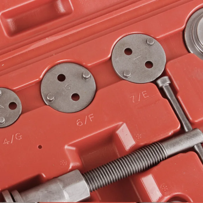 12 шт. набор для регулировки дискового тормозного насоса, инструмент для разборки тормозных колодок, набор инструментов для ремонта автомобиля YAN88