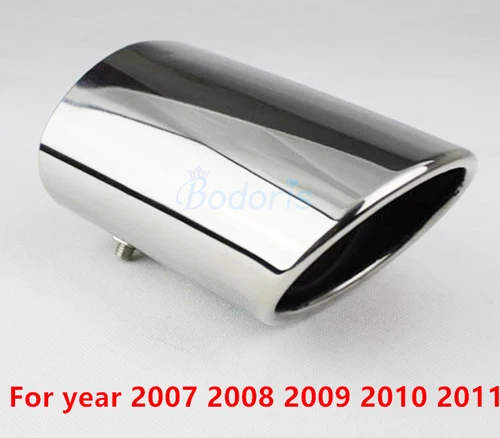 Для Honda CRV CR-V CR V 2007-2011 2012- Нержавеющая сталь глушитель наконечник трубы конец автомобиля Стайлинг Аксессуары - Цвет: Year 2007-2011