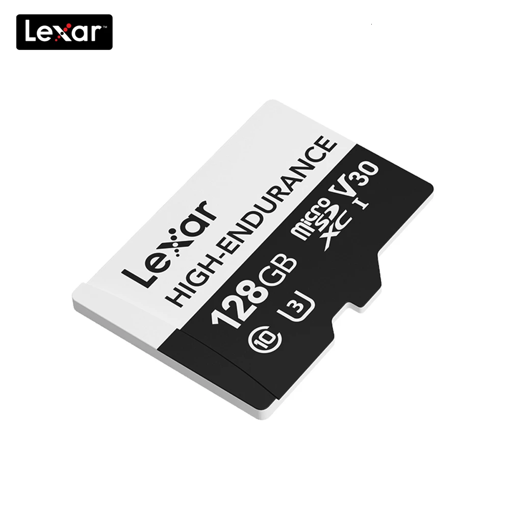 Lexar с высокой износостойкостью картой Micro SD объемом 32 Гб SDHC V10 Max 100 МБ/с. слот для карт памяти 64 ГБ 128 ГБ SDXC V30 C10 Водонепроницаемый TF карты для спортивной экшен-камеры 4K видео