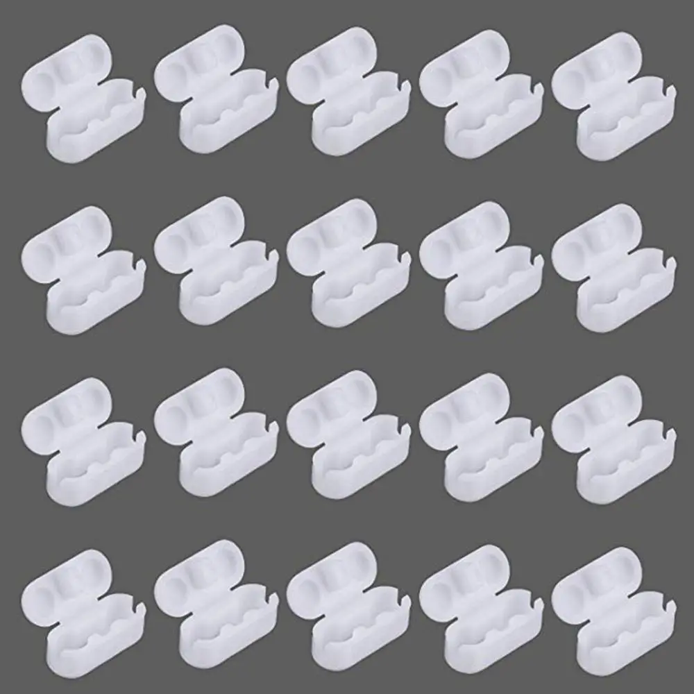 

20 Pack Replacement Vertical Roman Roller Blind Ball Chain Cord Connector Clips