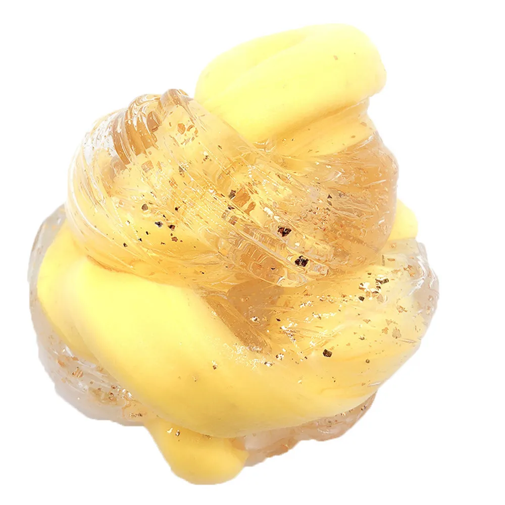 Ice Cream Beautiful Color Mixing Cloud Slime Fluffy Crystal Dough Stress Kids Clay Toy Antistress Kids Toys for Children #B