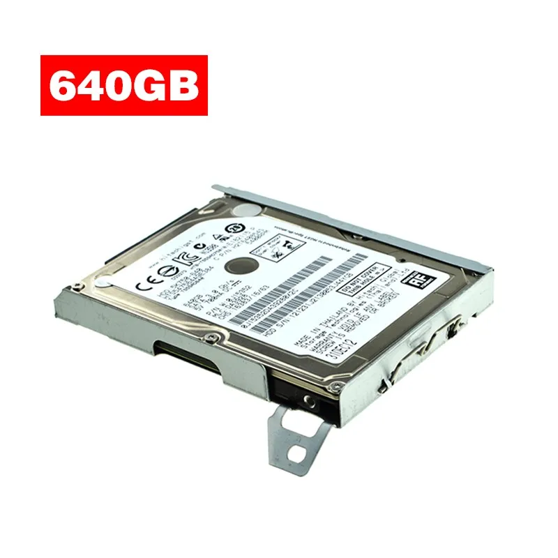 640GB HDD для sony PS3 внутренний жесткий диск тонкий 4000 игровая консоль для sony PlayStation 3 с монтажным кронштейном держатель - Цвет: 640GB