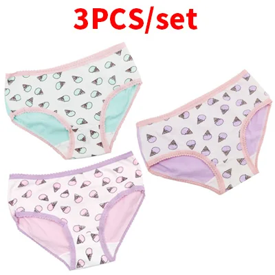 3pcs Color 4 3/4 шт. дышащие хлопковые трусы сексуальные бикини Для женщин нижнее белье женское нижнее белье женские трусики/нижнее белье с принтом с трусами трусы - Цвет: 3pcs Color 4