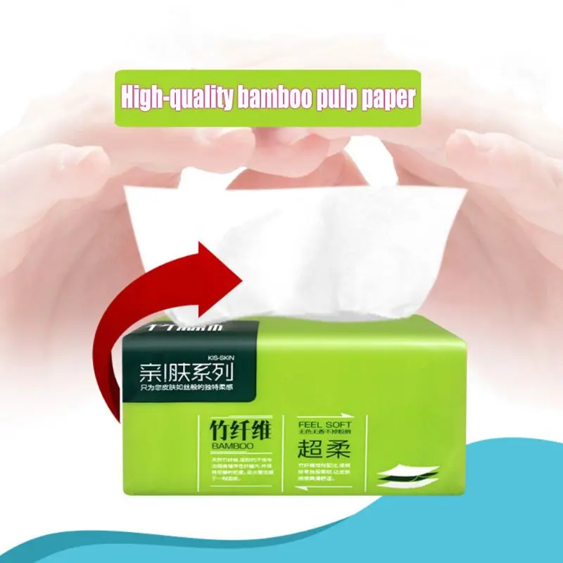 

3PCSUltra Soft Facial Tissues Paper 4-layer Skin Softening Paper Household Paper