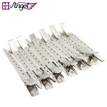 

Wholesale 720pcs 9cm Duck Bill Metal Hair Sectioning Clip Salon Hairdressing Styling Hair Clip Clamps