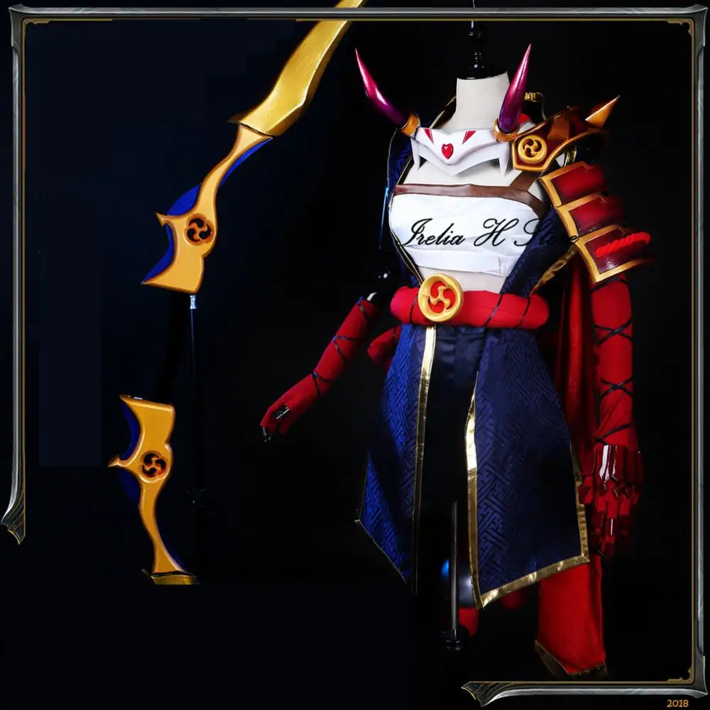 

LOL Blood Moon Ashe Cosplay Costume Full set high quality private costumes custom made size