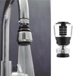 360 Degree Kitchen Faucet Aerator Adjustable Water Filter Diffuser Water Saving Nozzle Faucet Connector Shower Bathroom Supplies