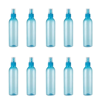 

10PCS Plastic Spray Bottles Refill Mist Pump 250Ml Reusable Bottles