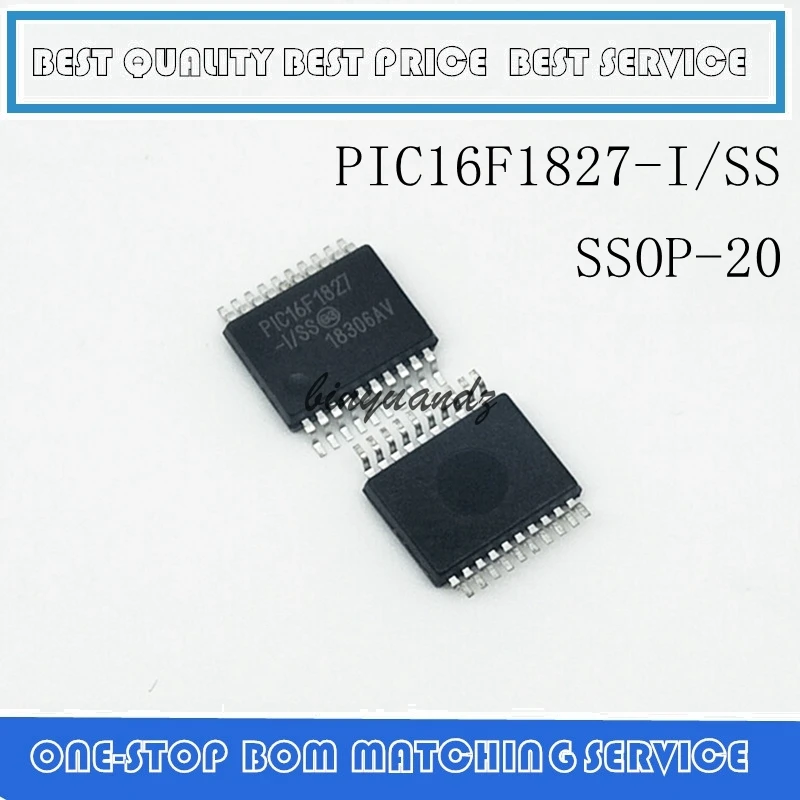 10 шт 20 PIC16F1827 PIC16F1827-I/SS SSOP20 в наличии | Электроника
