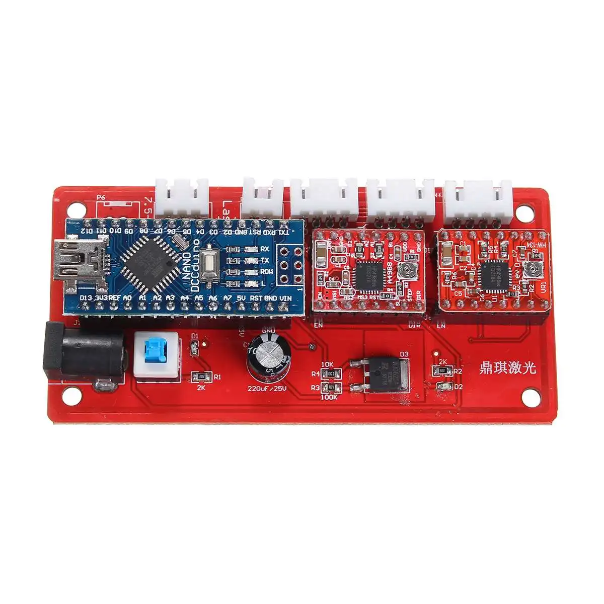 50*65 см мини USB 3000 МВт гравировальный станок DIY гравер машина Настольный деревянный маршрутизатор/резак/принтер+ Регулируемый лазерный AC110-220V