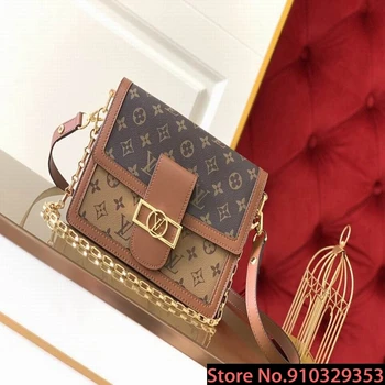 

Luxury Louis Vuitton LV- Leather Handbags Women Bags Designer Brand Women's Shoulder Bags Large Capacity Ladies Hand Bags L44391