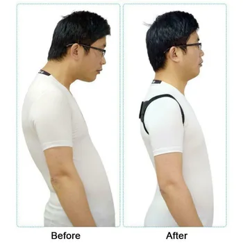 

Standing Posture Back Posture Correction Belt Adjustable Brace Support Belt Clavicle Spine Back Lumbar Posture Correction Belt
