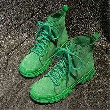 LZJ; коллекция года; сезон осень-зима; ботильоны; женская обувь; теплые плюшевые кроссовки; женские зимние ботинки; женские ботильоны; повседневные женские Ботинки martin