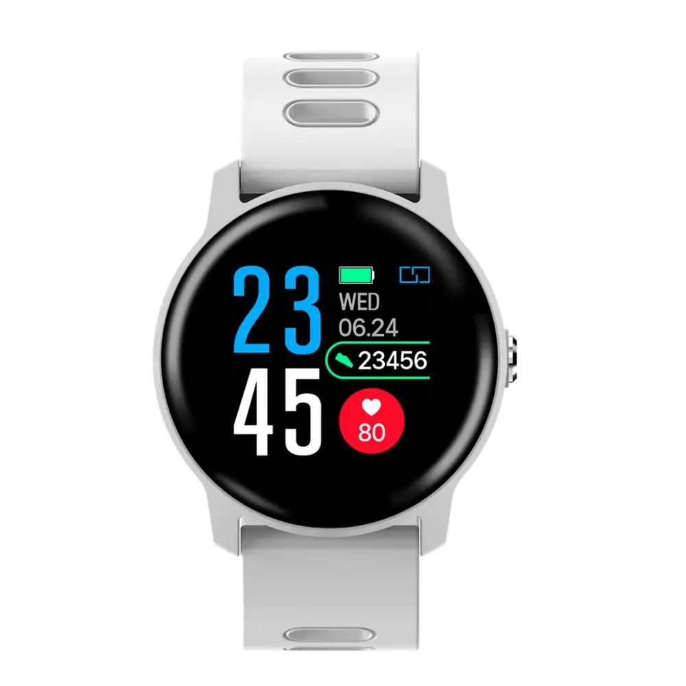 

696 S08 Smart Watch Ip68 Waterproof Heart Rate Monitor smartwatch Bluetooth Smartwatch Activity Fitness tracker Band PK B57
