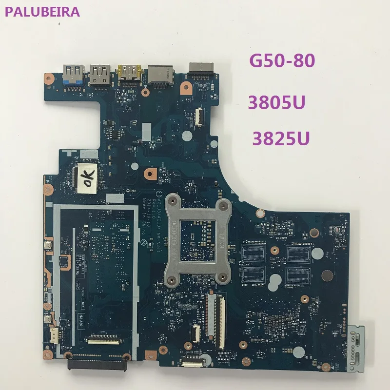 PALUBEIRA оригинальный ACLUC3/ACLU4 NM-A361 Rev: 1 0 G50-80 материнская плата для ноутбука Lenovo ПК с