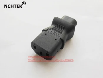 

NCHTEK IEC 320 C13 to IEC C8, IEC 3Pin Female to 2Pin Male Power Adapter,C8 Male to C13, 6pcs ,Free shipping