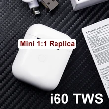 POP-UP i60 TWS 1:1 AP2 беспроводные Bluetooth наушники сенсорные Contro спортивные наушники для телефонов apple xiaomi PK i50 i80 i90 i100 TWS