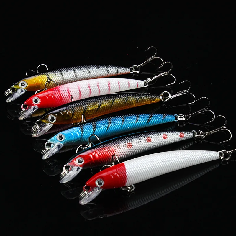  1pcs Minnow Fishing Lures 8cm/4g Fishing Hard Bait Crankbaits Isca Artificiais Pesca Sea Wobbler Sw