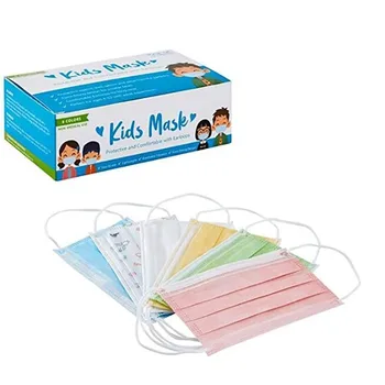 

PM2.5 Breathable Kids Children's Disposable Face Masks Protective Child Mask 3-Layer Filtration Washable Reusable Mouth Mask#4