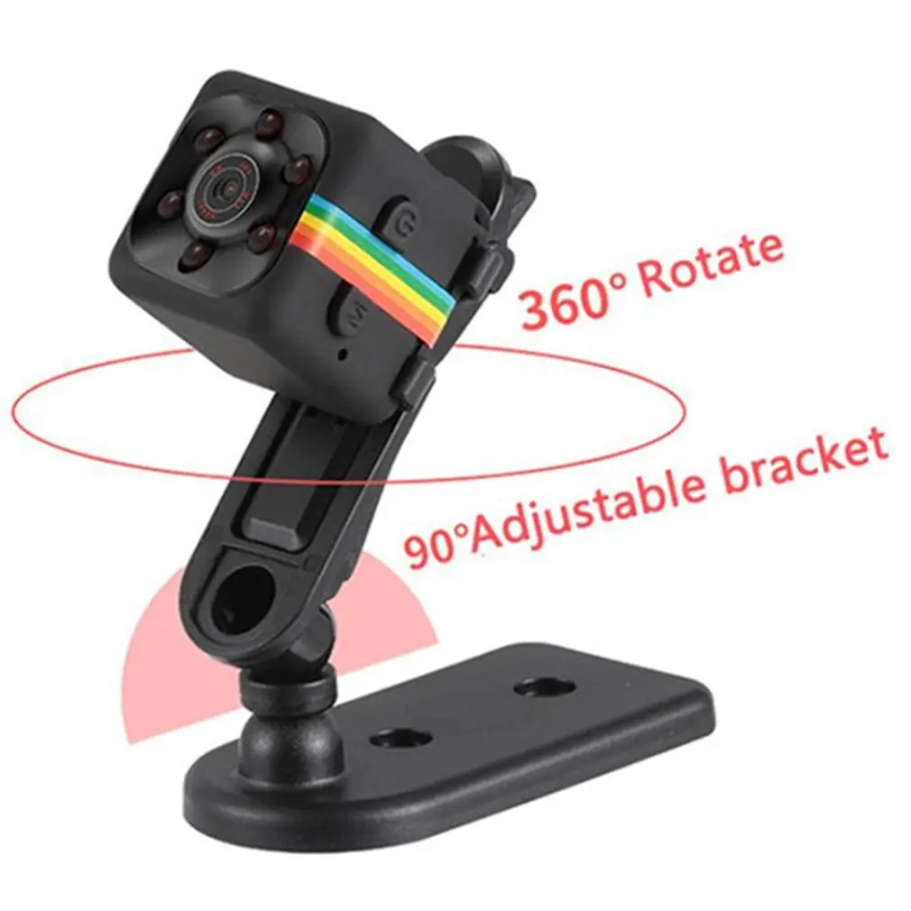 Original SQ11 Mini camera Waterproof case degree wide-angle lens HD 1080P Wide Angle SQ 11 MINI Camcorder DVR Sport video cam
