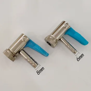 

MANMAN 1pcs Auto Air Pump Chuck Clip Car Truck Tyre Tire Inflator Valve Connector Car Accessories 6mm 8mm Clamp High Quality