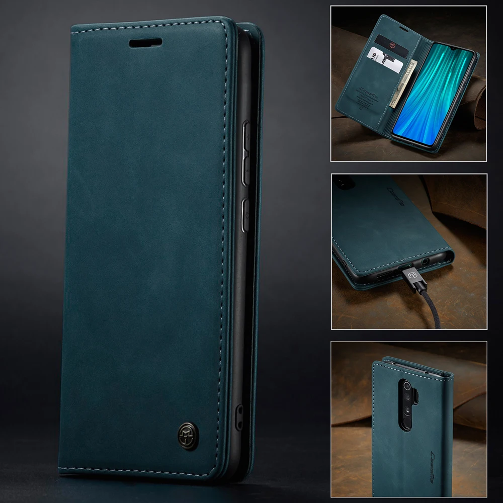 xiaomi leather case case Redmi Note 8 Case Wallet Fundas For Xiaomi Redmi Note 8 Pro 8Pro Note8 Cover Luxury PU Leather Flip Magnetic Stand Coque housing xiaomi leather case cosmos blue