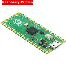 Raspberry pi pico placa rp2040 chip de alto desempenho de baixa potência duplo-núcleo braço cortex m0 + processador microcontrolador flexível