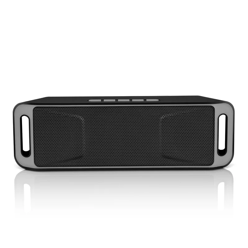 Bluetooth динамик поддержка AUX TF карта U диск вход музыка Бас Звук с микрофоном 1000 мАч 6 Вт модный подарок для телефона детей - Цвет: A