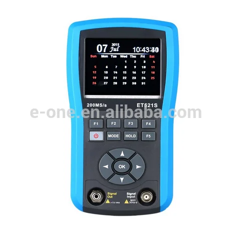 US $330.00 ET521S Handheld Oscilloscope Scopemeter LCD Display Tester Digital Oscilloscope