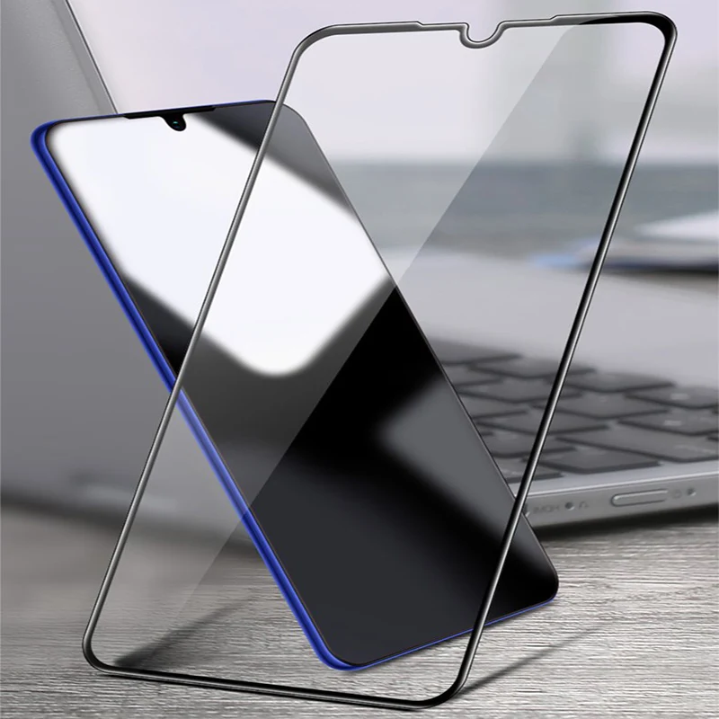 9D 2 in 1 Screen Protector Tempered Glass Film Full Cover for Xiaomi Redmi 8 7 4