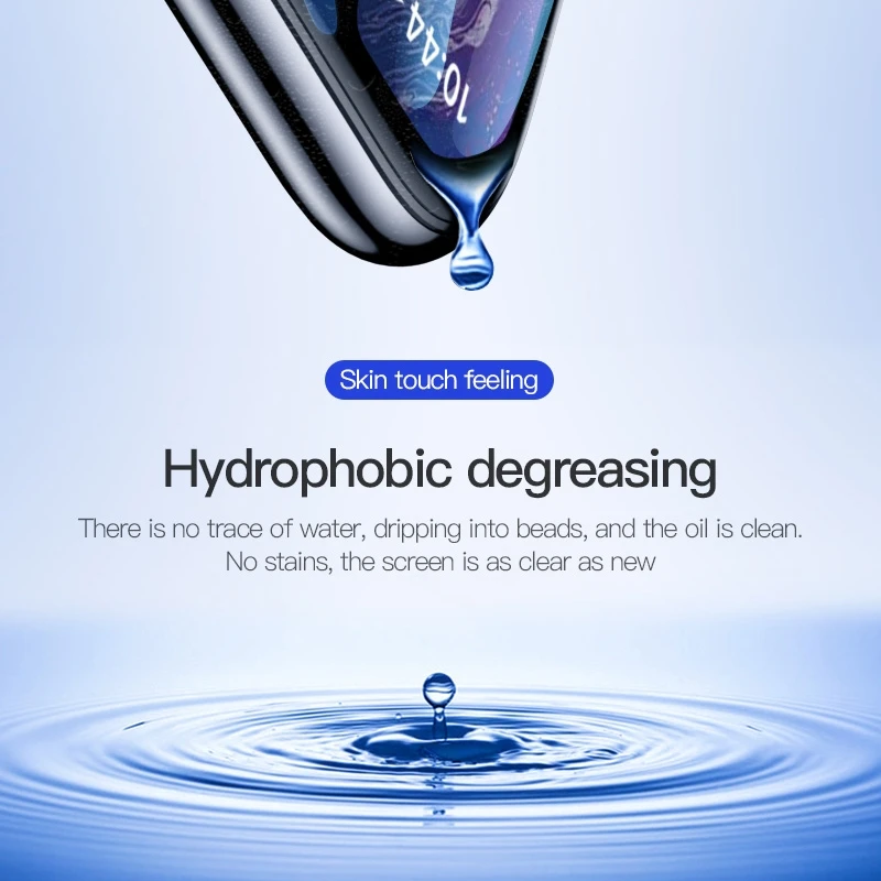 TOTUDESIGN для iPhone 11 Pro 11 11 Pro Max XS X XR XS Max Защитная пленка для экрана телефона с защитой от голубого излучения/HD бесцветная пленка из закаленного стекла