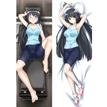 

MMF How Heavy Are the Dumbbells You Lift Hibiki Sakura pillow cover Danberu Nan-Kiro Moteru Akemi Soryuin Dakimakura Pillowcase